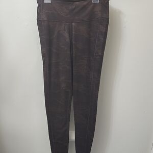 GAP Brown Camouflage Leggings
